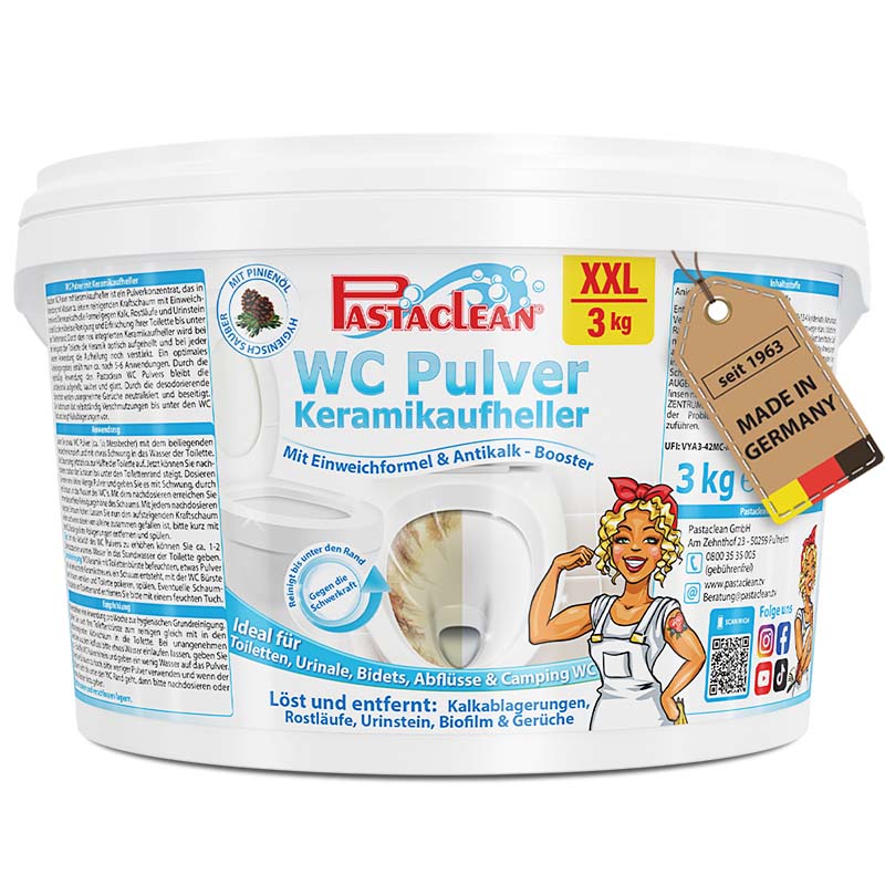 WC Pulver 3 kg XXL von Pastaclean