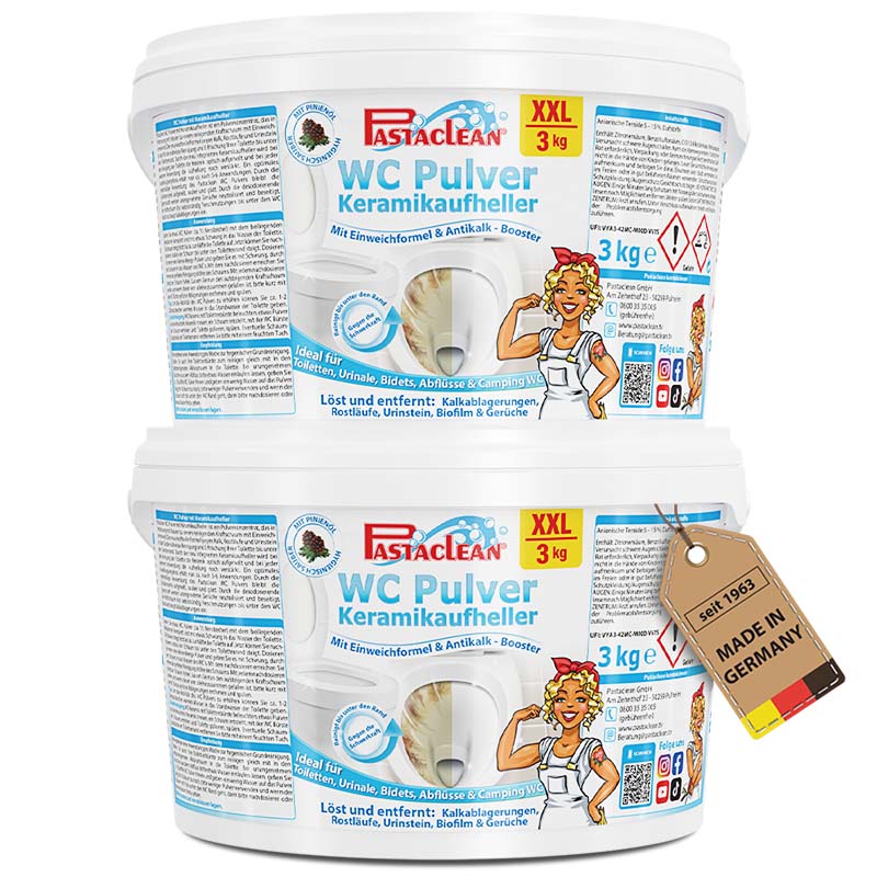 Pastaclean WC Pulver Toiletten Reiniger 6 kg